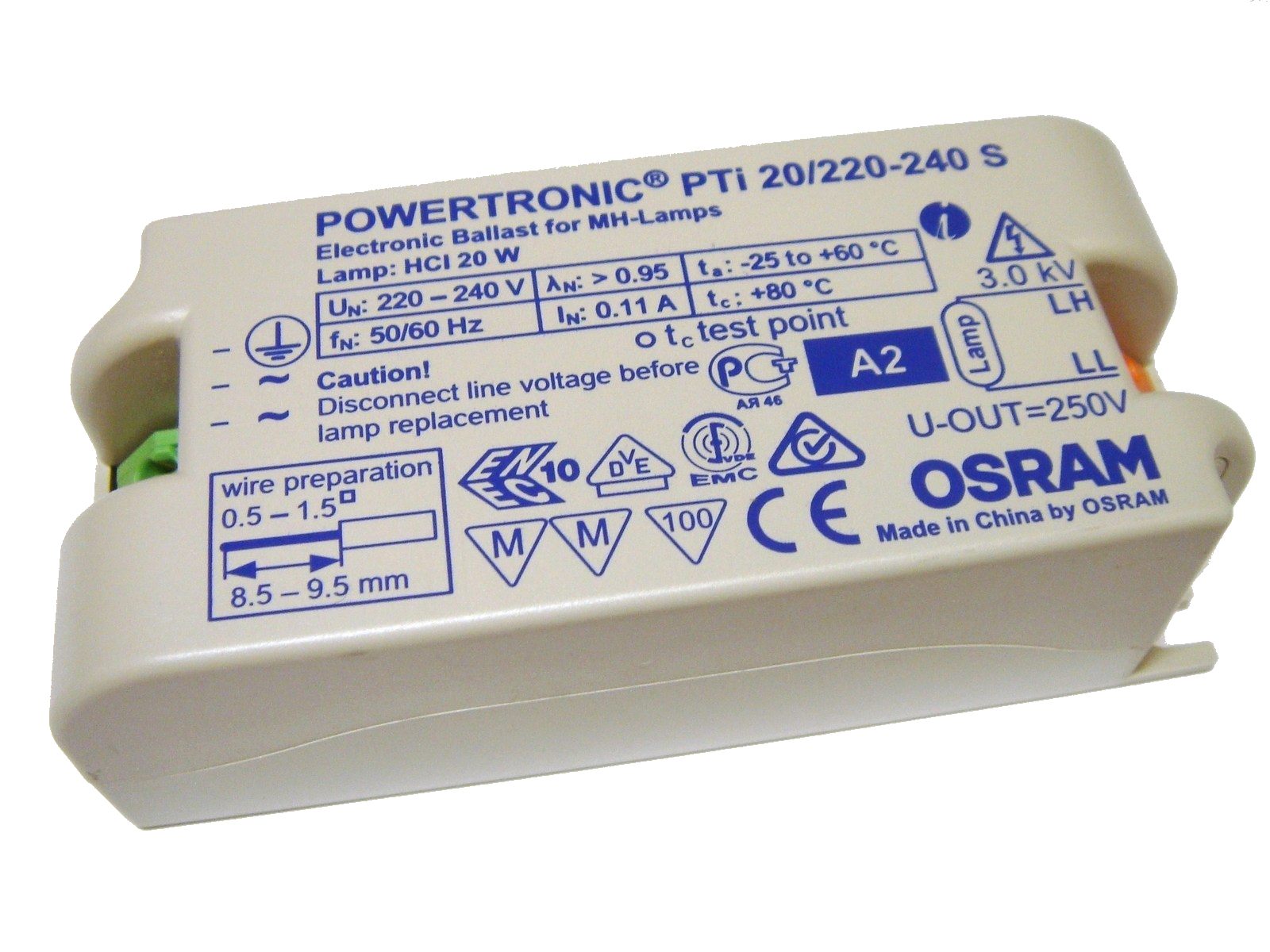 OSRAM PTi 20W 220-240V S