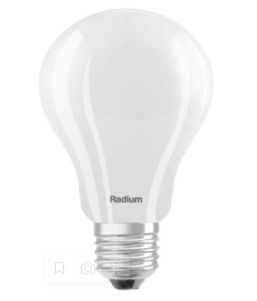 RADIUM LED spuldze E27 18,0W 2452lm 4000K neitrāli (auksti) balta matēta filament klasiska