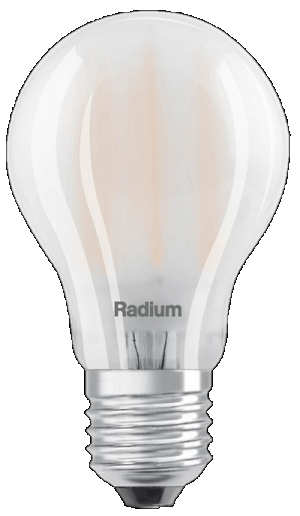 RADIUM Filament LED spuldze 5.0W 827 E27  matēta dimmējama